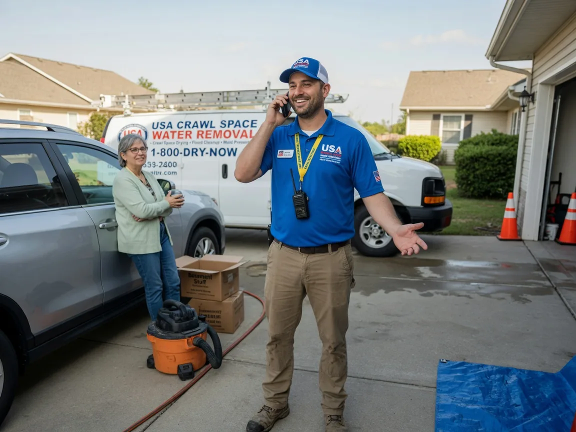 Crawl Space Water Removal Centerview, MO FAQs